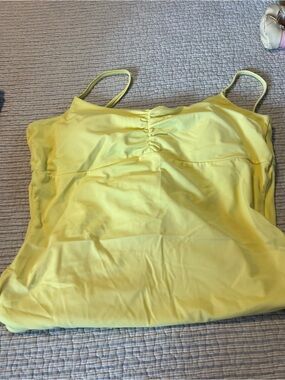 Andie Swim The Symi Yellow One-Piece Swimsuit